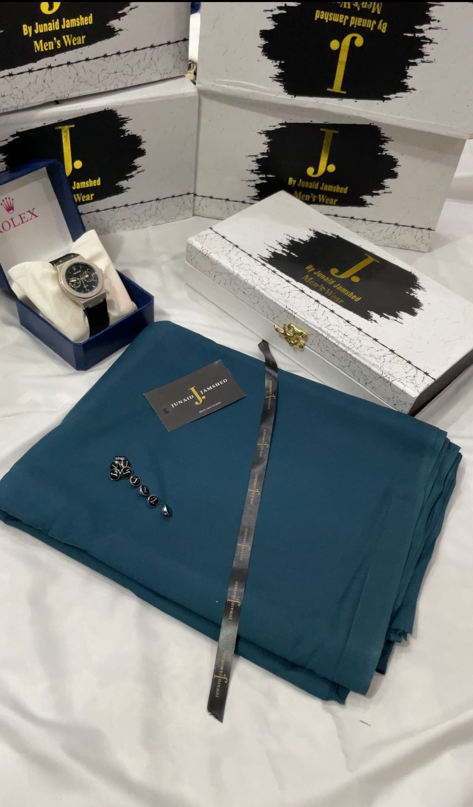 DEAL BOX J.suit+Rolex Watch