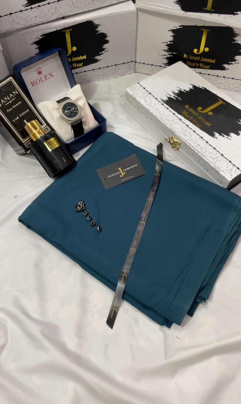 DEAL BOX J.suit+Rolex Watch+J. PERFUME (CHARKOL)