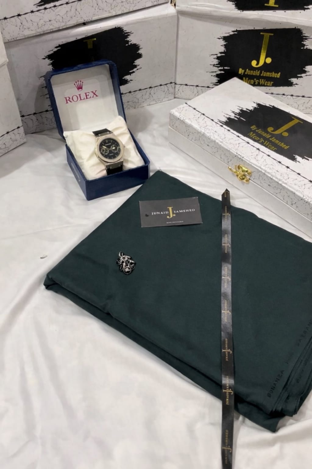 DEAL BOX J.suit+Rolex Watch