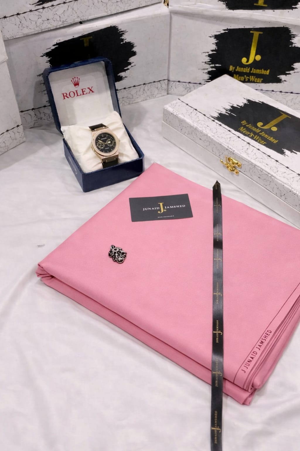 DEAL BOX J.suit+Rolex Watch (TEA PINK)