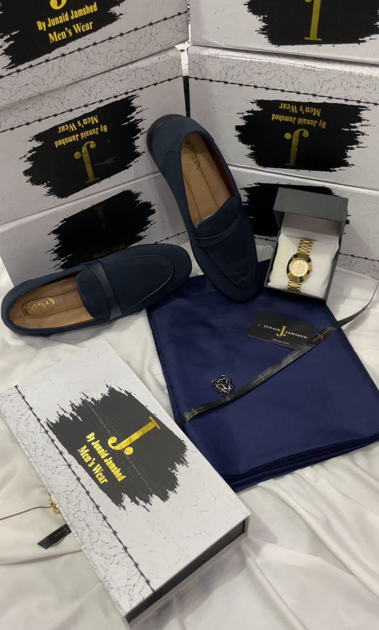 RAMZAN DEAL BOX VELVET SHOES+J. SUIT+RADO WATCH