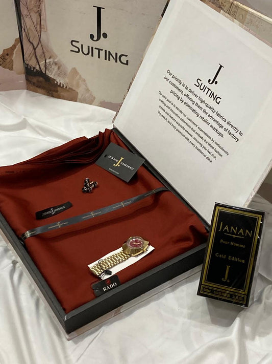 BUSSINESS CLASS DEAL J.PERFUME+J.SUIT+RADO WATCH (ROSEWOOD)