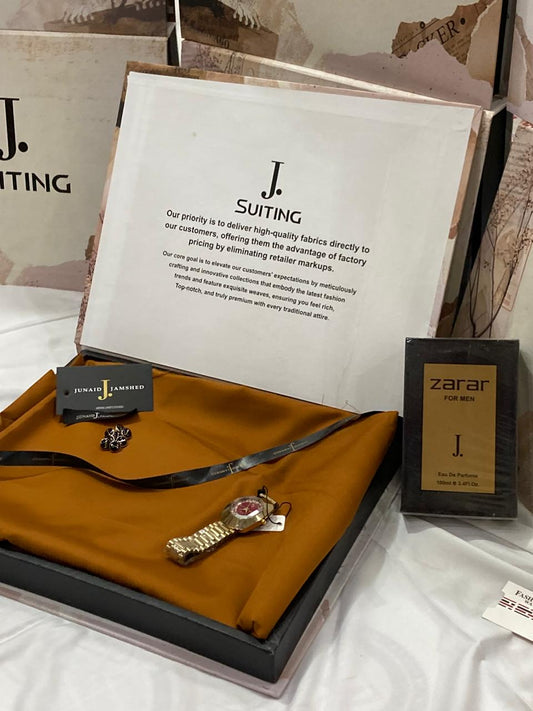 BUSSINESS CLASS DEAL J.PERFUME+J.SUIT+RADO WATCH (MUSTRD)