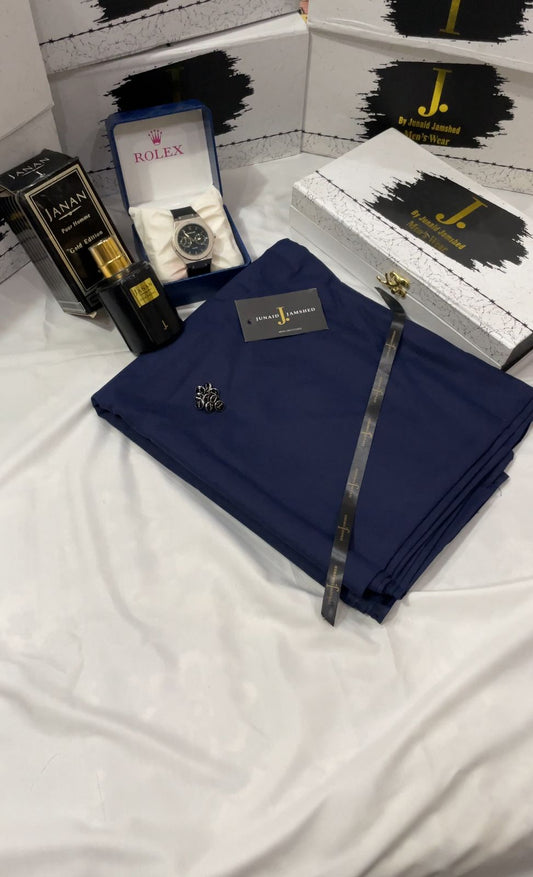 DEAL BOX  J.suit+Rolex Watch+J. PERFUME (DARK BLUE)