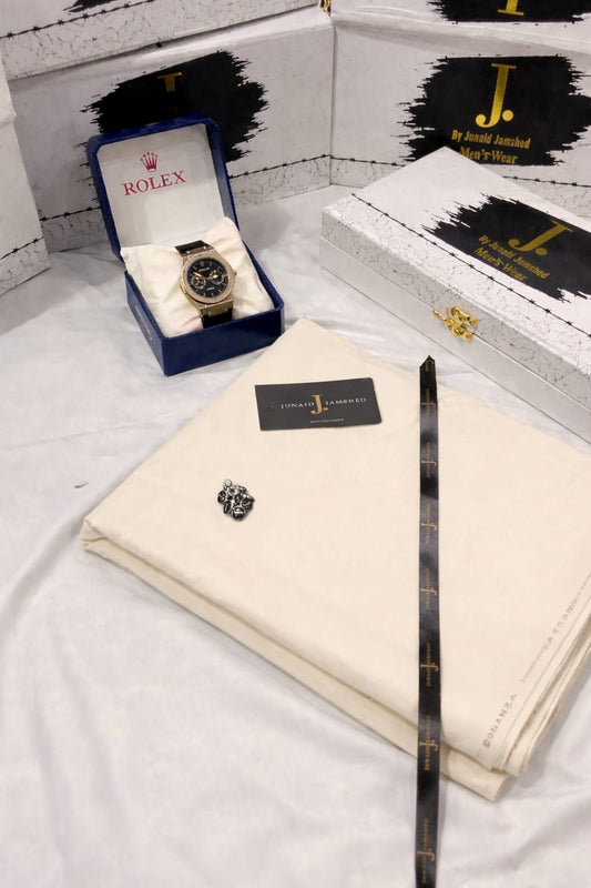 DEAL BOX  J.suit+Rolex Watch (CREAM)