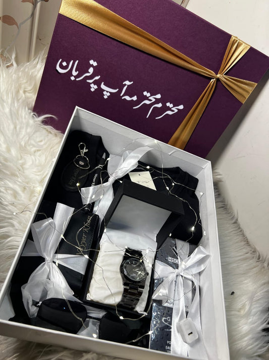 DEAL BOX  J.suit+Rolex Watch +J. PERFUME +Leather wallet+sunglasses